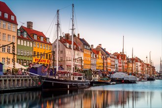 Nyhavn canal and entertainment district