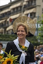 Traditional Swiss costume