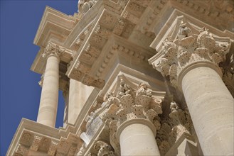 Pillars of Santa Maria delle Colonne Cathedral