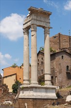 Ionian columns next to the Theatre of Marcellus
