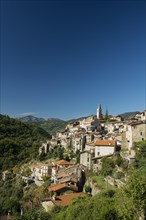 Medieval village in the mountains