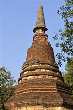 Chedi in the Historical Park of Kamphaeng Phet
