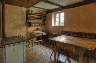 Kitchen of a poor winegrower