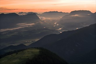 Inn Valley in the early morning