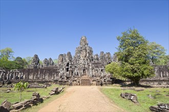 The south side of the Bayon temple