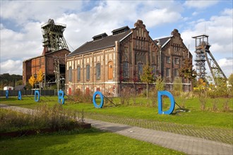 The decommissioned Zeche Radbod Colliery