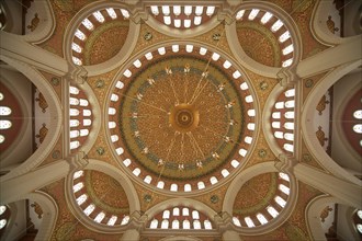 Ceiling of the Nizamiye Turkish Masjid Mosque in Johannesburg