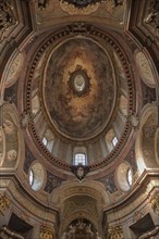 Dome and frescoes of St. Peter's Church