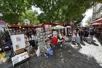 Painters at the Place du Tertre