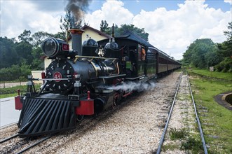 Historical steam train Maria Fumaca