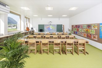 Classroom at a primary school