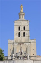 Avignon Cathedral with the Crucifix below