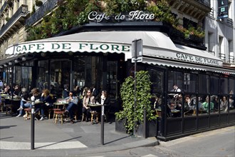 The famous Cafe de Flore