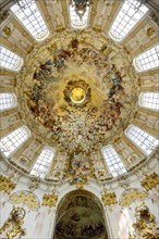 Dome with fresco by Jacob Zeiller
