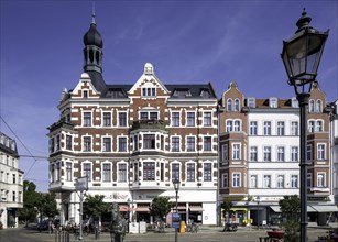 Historic commercial and office buildings on Schlossplatz square