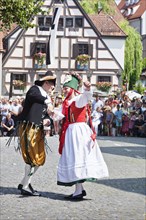 Farmer dancing with a peasant