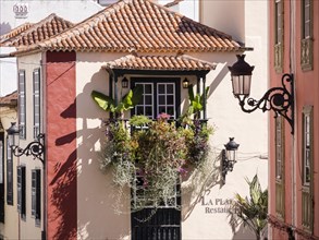 Renowned restaurant La Placeta in the shopping street of Calle Perez de Brito