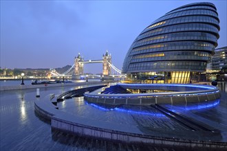 City Hall designed by Sir Norman Foster