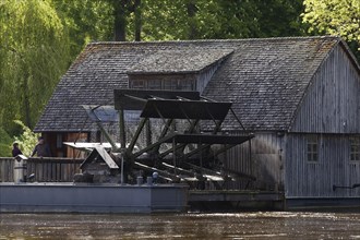 Ship mill on the Weser