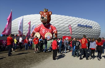 Allianz Arena with spectators