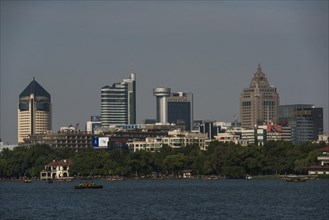 Skyline from West Lake