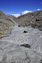 Mountain stream on the foothills of the Matterhorn