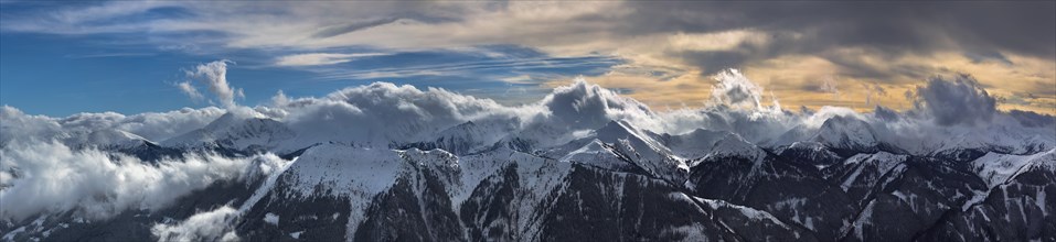 View of the Seckau Alps