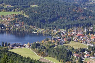 Titisee Lake in autumn