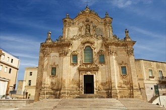 The baroque facade of the Church and Convent of St Francis of Assisi