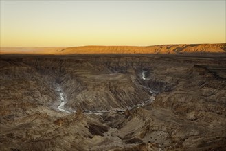 Sunrise over the Fish River Canyon