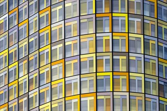 Yellow windows of the ADAC headquarters