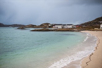 Beach at Sommaroy Sound