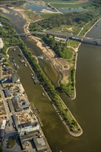 Reconstruction of the mouth of the Lippe River by the Lippeverband water management association