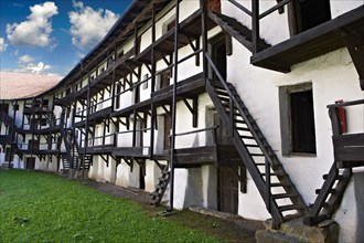 Storage rooms of the Saxon fortified church of Prejmer