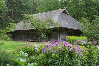 Farmhouse with a garden
