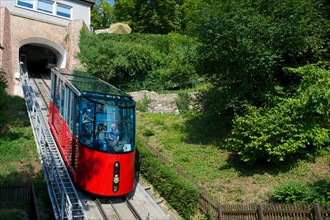 Funicular railway to Schlossberg or Castle Hill