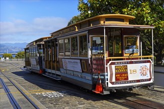 The historic cable car at Hyde Station