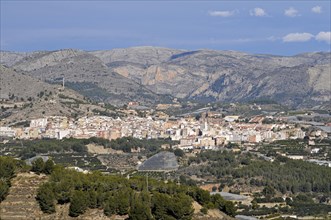 Townscape of Callosa d'en Sarria