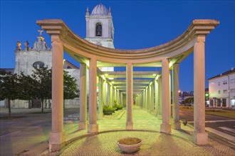 Cathedral of Aveiro or Church of St. Dominic at dusk