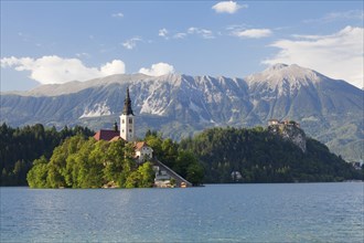 Bled island with St. Mary's Church