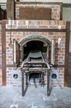 Oven in the crematorium