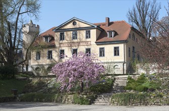 Inspector house with Goethe memorial in the Botanical Garden of the Friedrich Schiller University