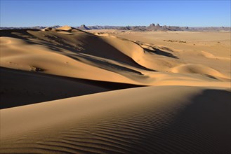Sand dunes of Erg Essendilene or Erg Admer