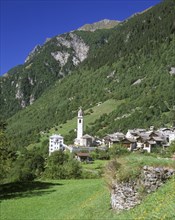 Townscape of Soglio