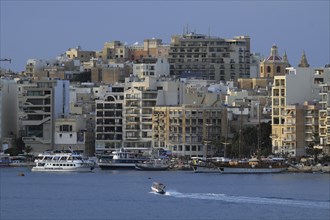 View of the town of Sliema