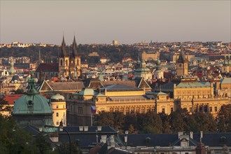 View of Prague with Tyn Church