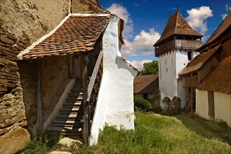 Szekely medieval fortified church of Viscri