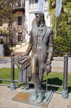 Bronze monument Anton Chekhov