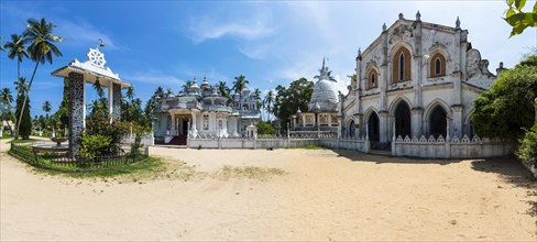 Old Buddhist temple complex of Sri Pushparama Maha Viharaya