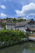 Historical half-timbered house